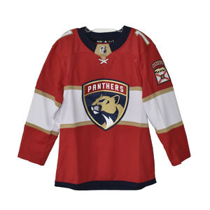 B0 NWT ADIDAS FLORIDA PANTHERS Huberdeau 11 Home Red Jersey Size 42 $230